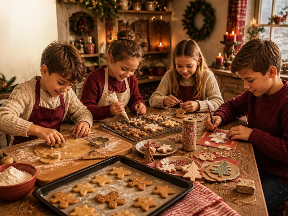 Weihnachtswerkstatt: Backen & Basteln für Kinder ab 7 Jahre